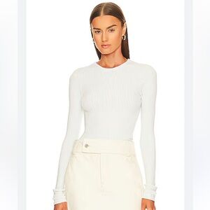 Agolde Alma Shrunken Crew Neck Tee